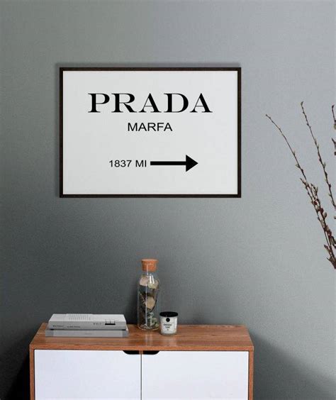 prada wall decor